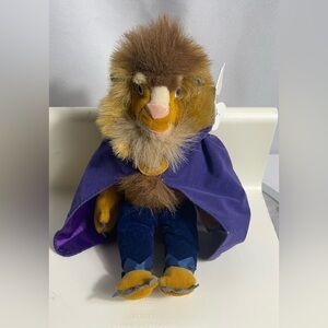 Disney Beauty & The Beast Plush Mini Bean Bag Beast 8” MousekeToys w/ Tag